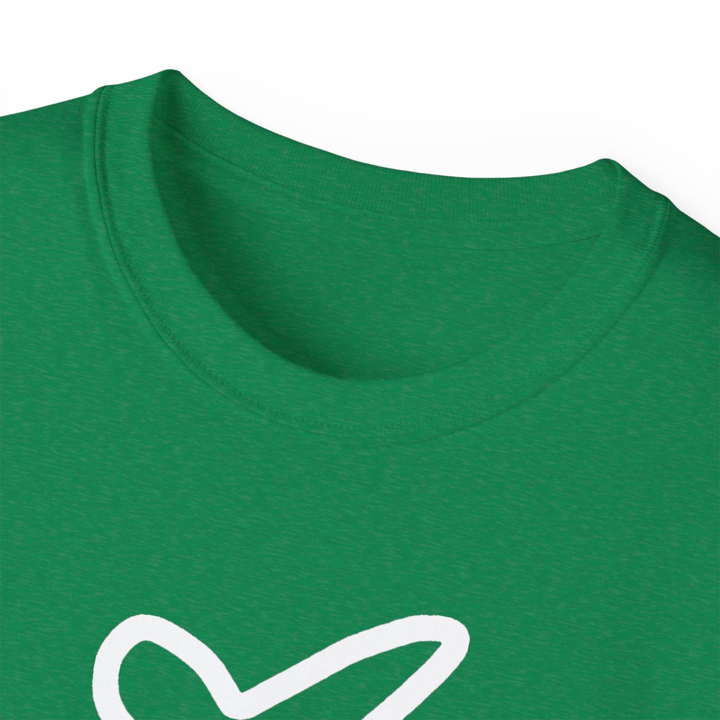 Heart Unisex Softstyle T-Shirt — 100% Ring-Spun Cotton