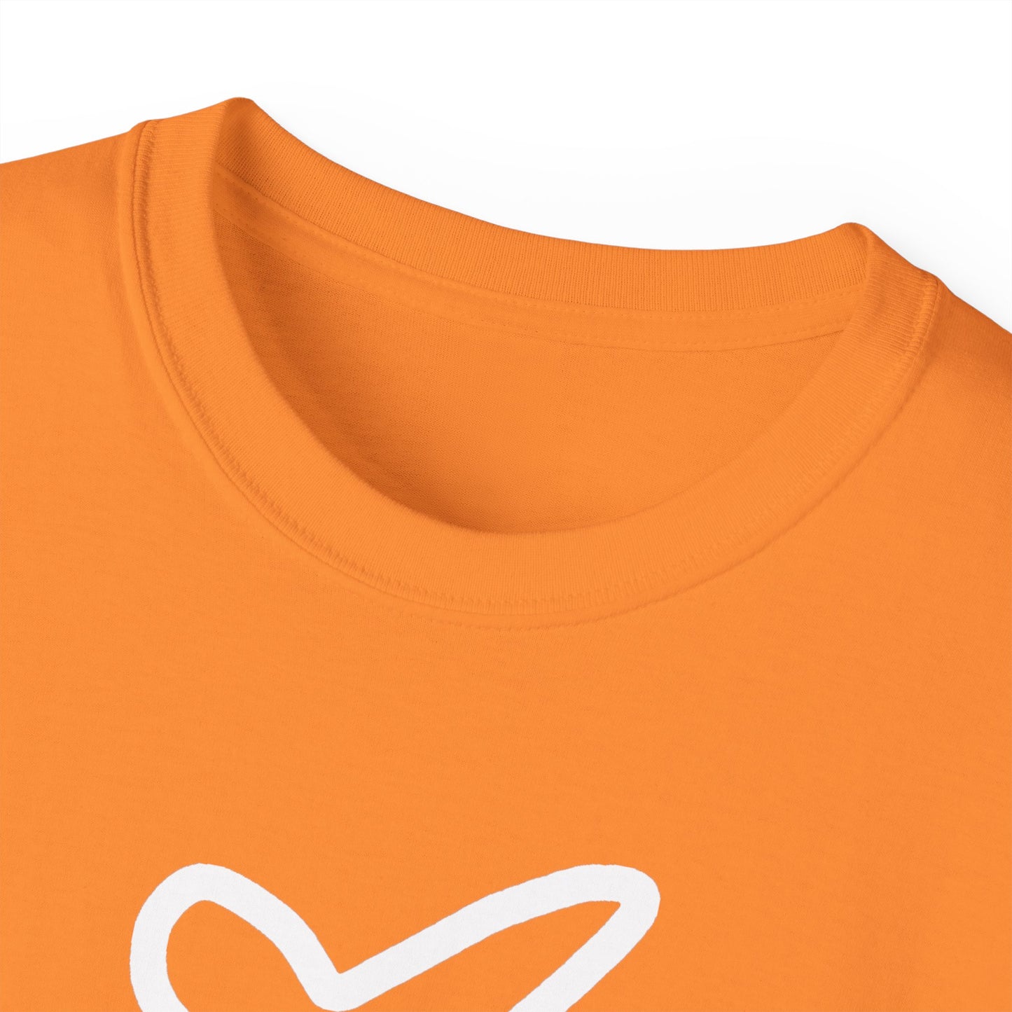 Heart Unisex Softstyle T-Shirt — 100% Ring-Spun Cotton