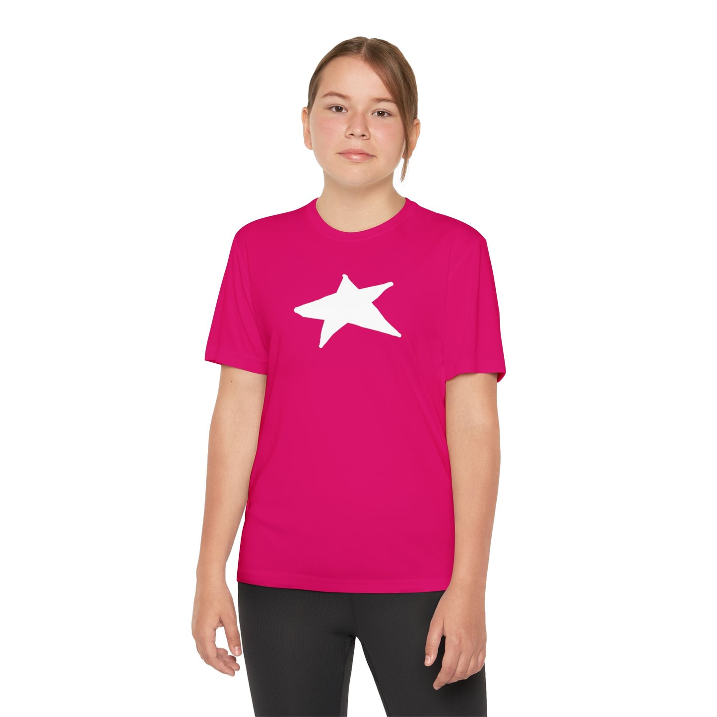 Star Youth Competitor Tee - Lightweight Athletic T-Shirt for Active Kids