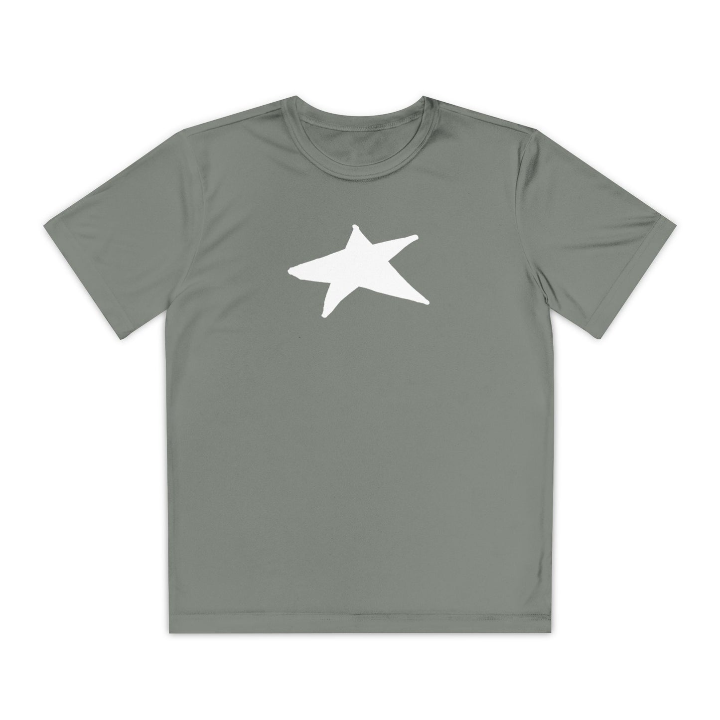 Star Youth Competitor Tee - Lightweight Athletic T-Shirt for Active Kids