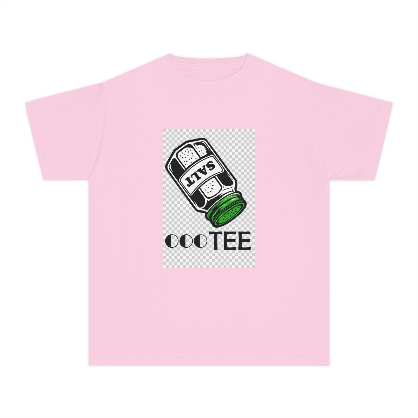 Salty Tee — Kids Garment-Dyed Coastal Tee (100% Combed Cotton)