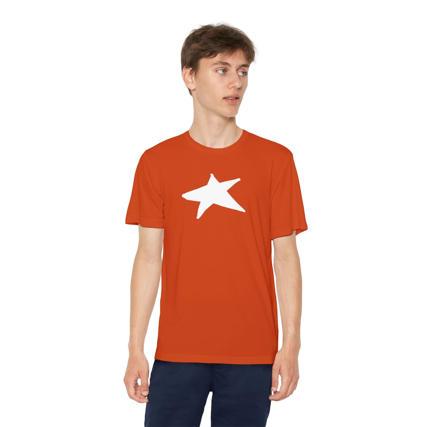 Star Youth Competitor Tee - Lightweight Athletic T-Shirt for Active Kids