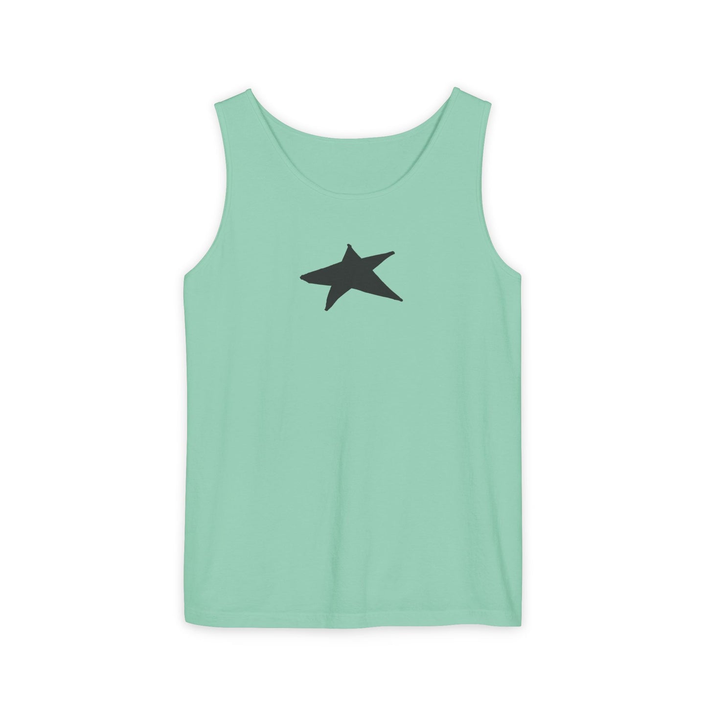 Unisex Star Garment-Dyed Tank Top — 100% Ring-Spun US Cotton