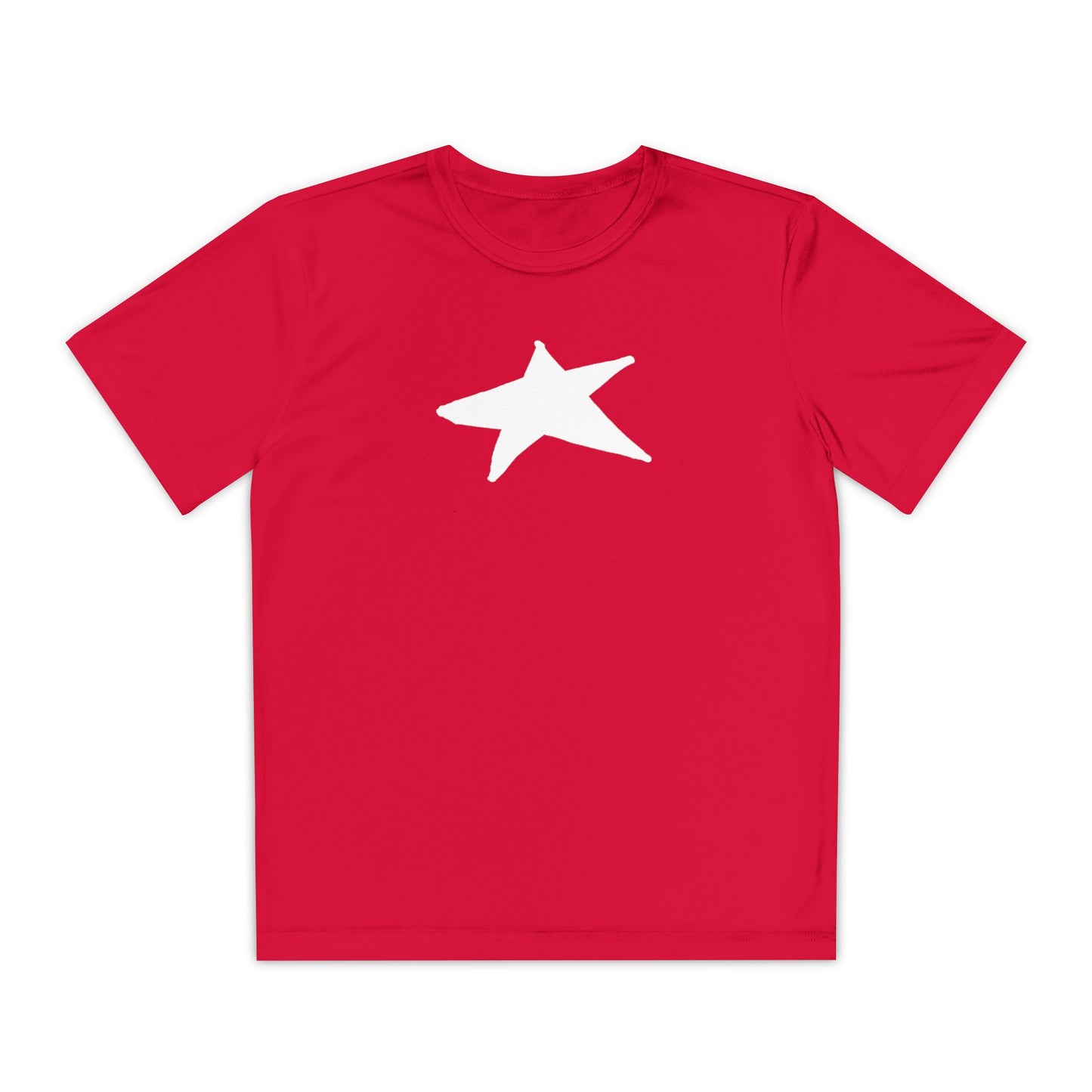 Star Youth Competitor Tee - Lightweight Athletic T-Shirt for Active Kids