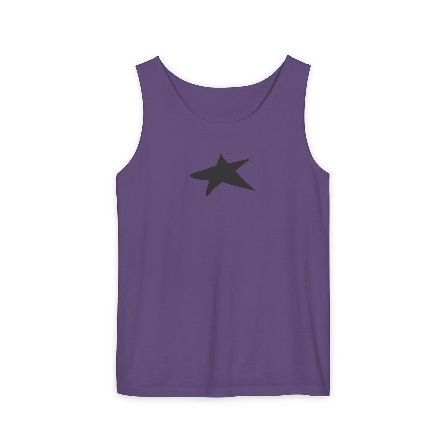 Unisex Star Garment-Dyed Tank Top — 100% Ring-Spun US Cotton