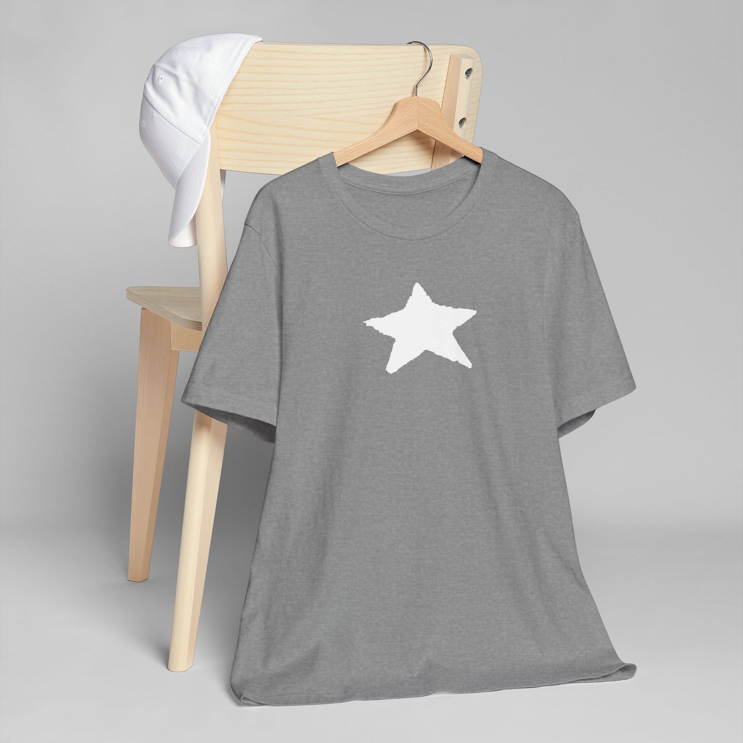 Casual Star Graphic Unisex T-Shirt | Perfect for Everyday Wear and Celebrations