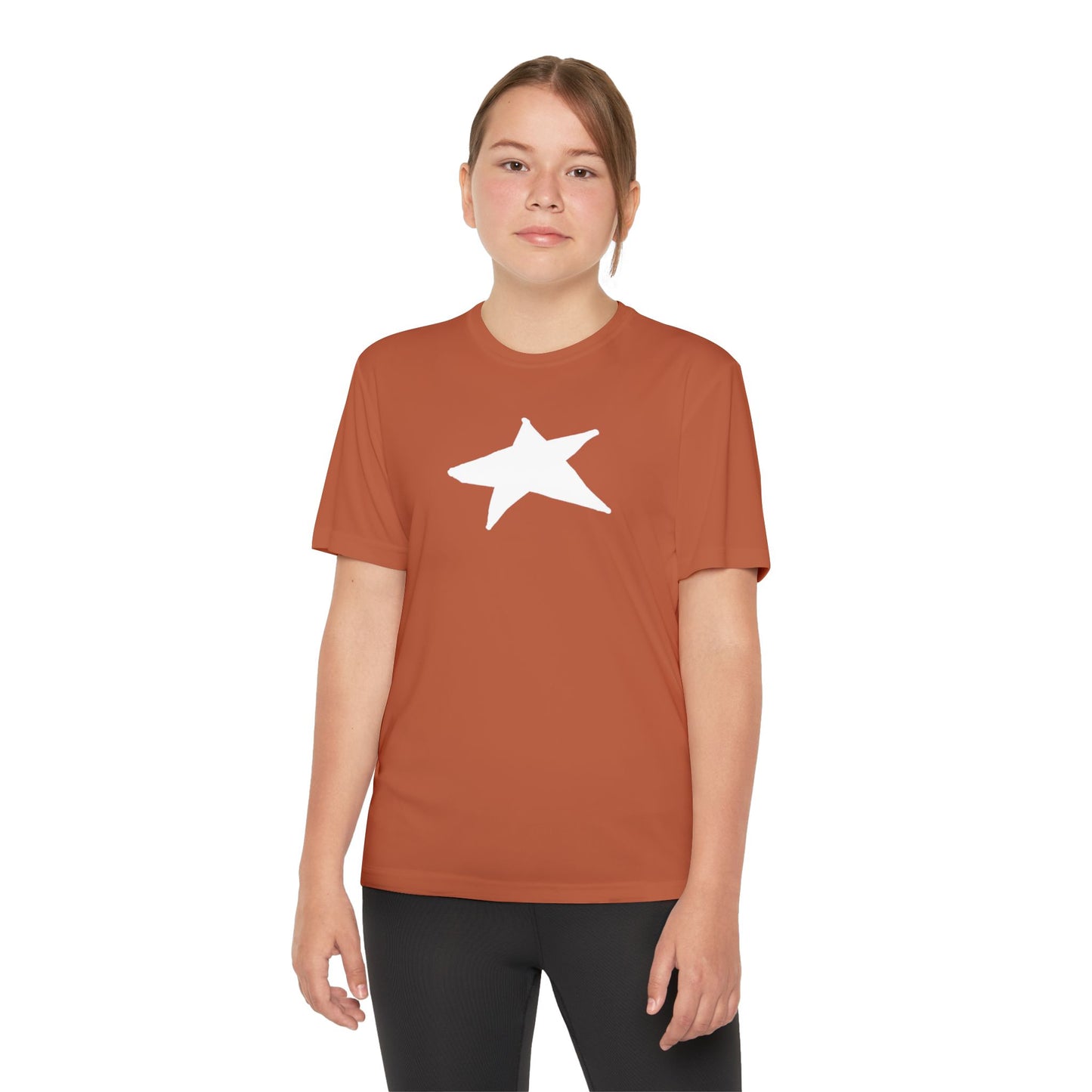 Star Youth Competitor Tee - Lightweight Athletic T-Shirt for Active Kids