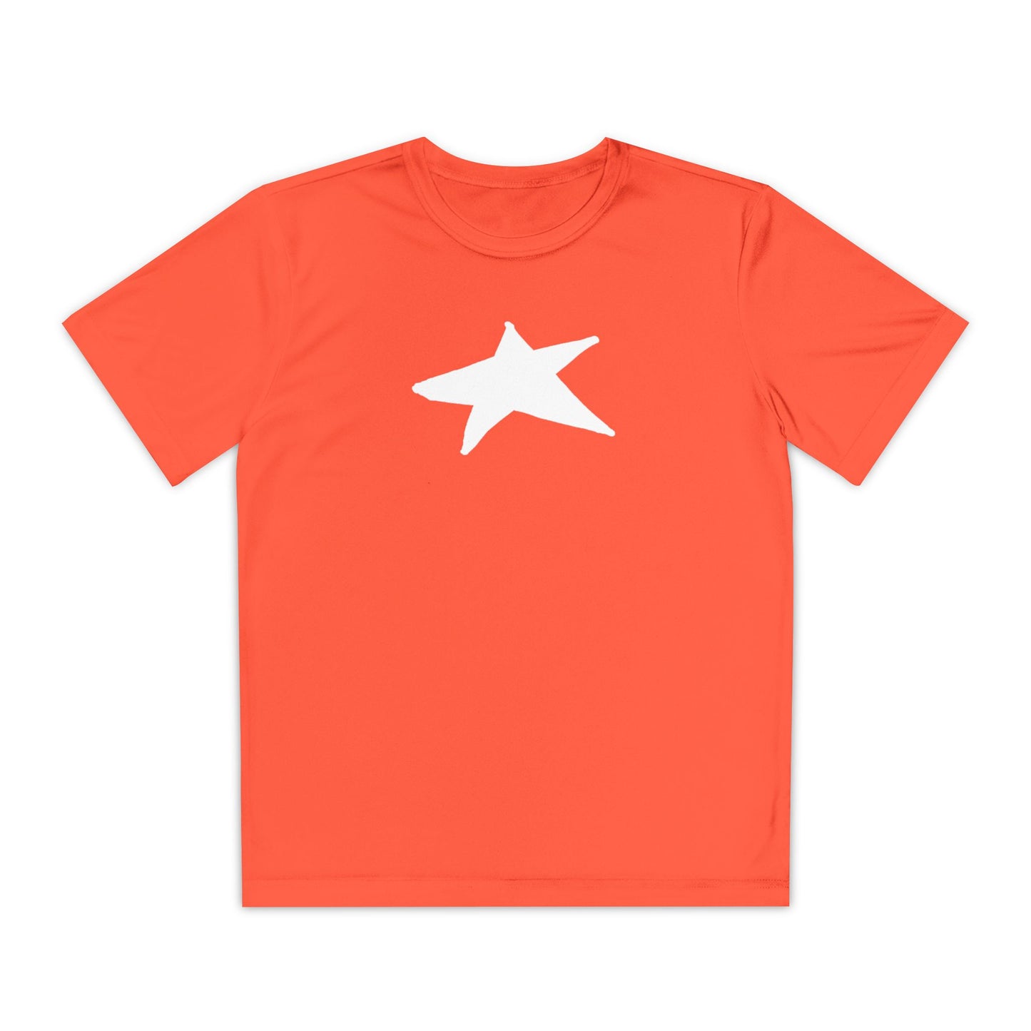 Star Youth Competitor Tee - Lightweight Athletic T-Shirt for Active Kids