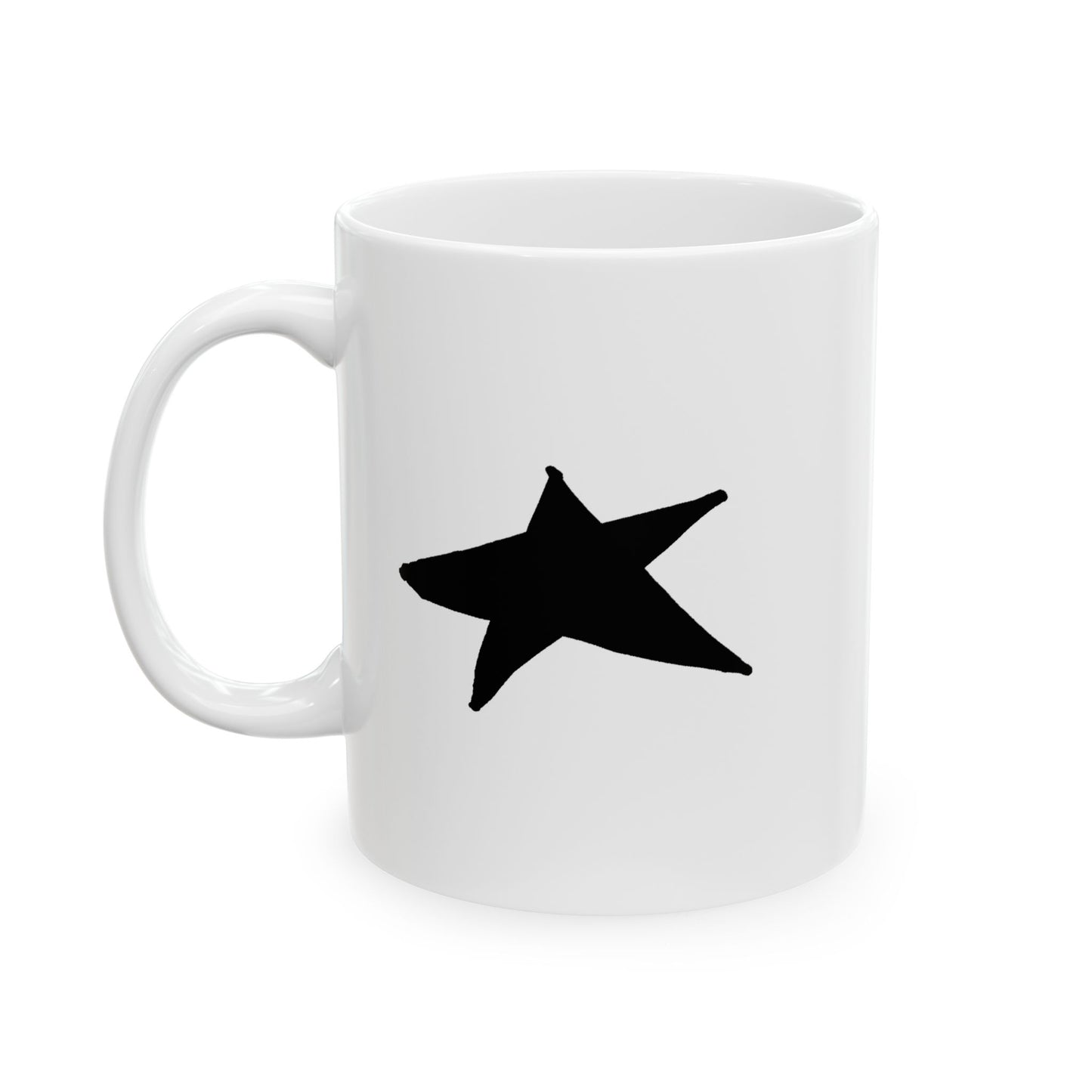 Delightful Star Ceramic Mug - Perfect Gift for Coffee Lovers