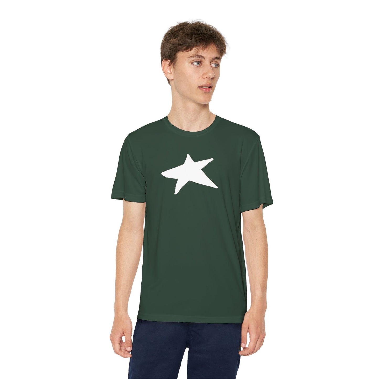 Star Youth Competitor Tee - Lightweight Athletic T-Shirt for Active Kids