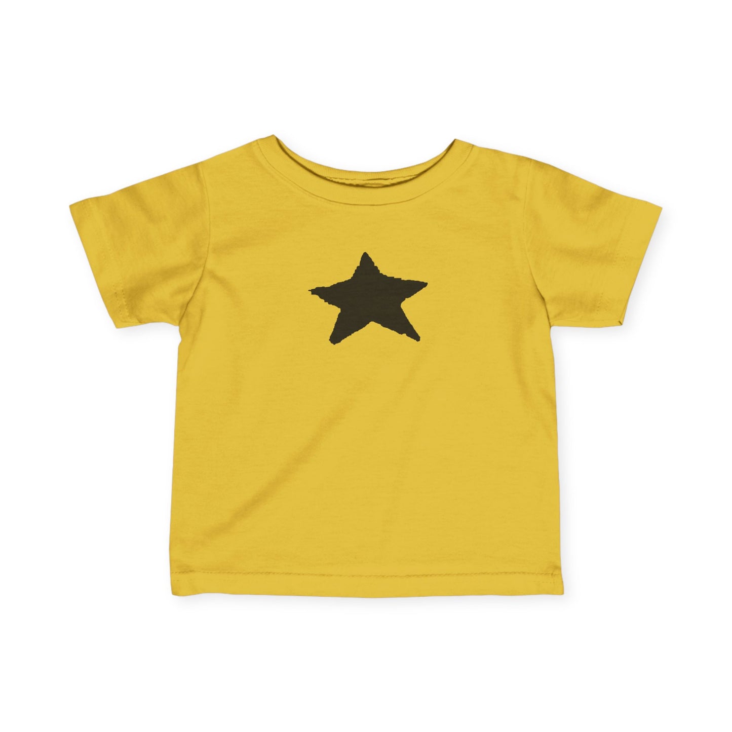 Cute Star Infant Fine Jersey Tee - Soft Cotton Baby T-Shirt