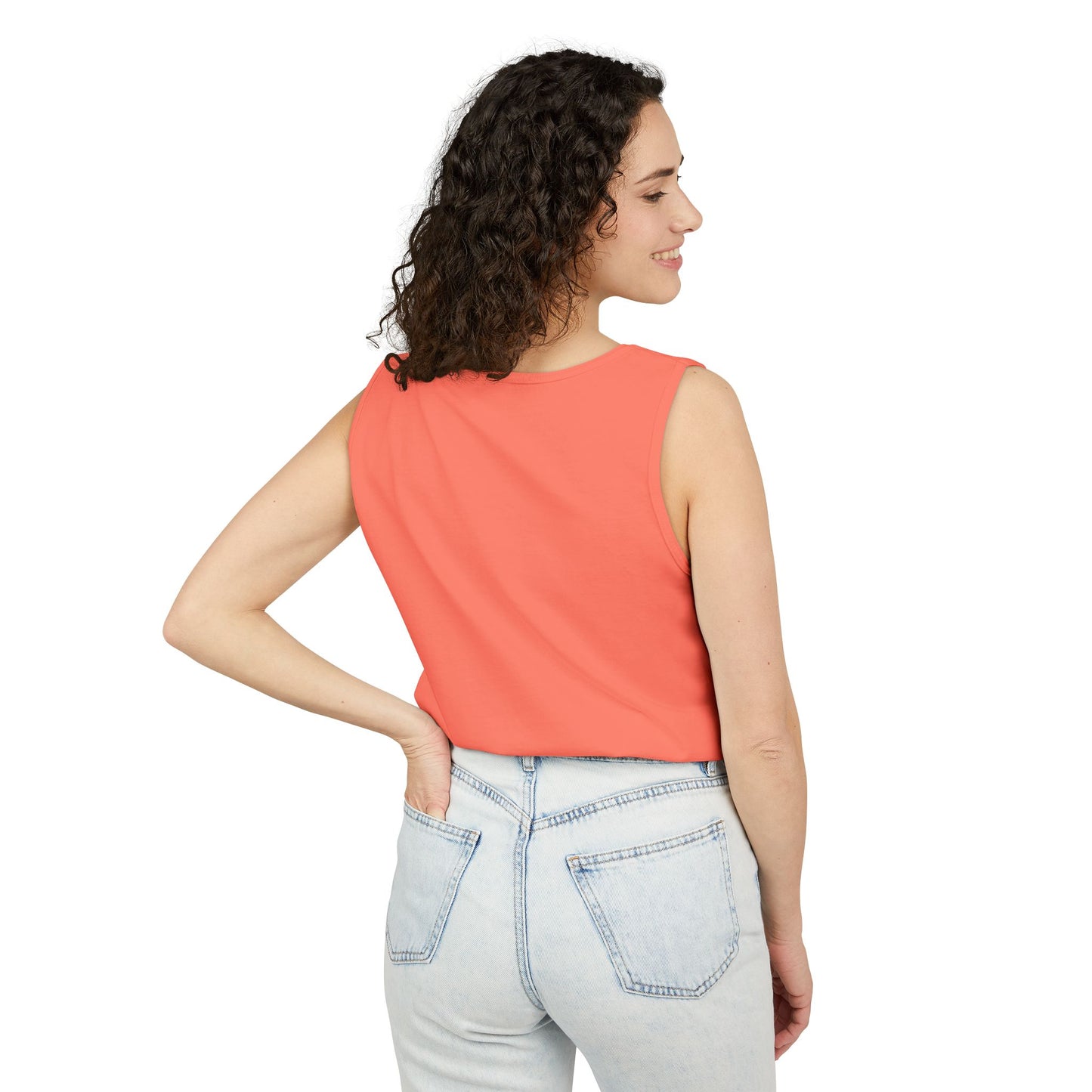 Star Unisex Garment-Dyed Tank Top — 100% Ring-Spun US Cotton