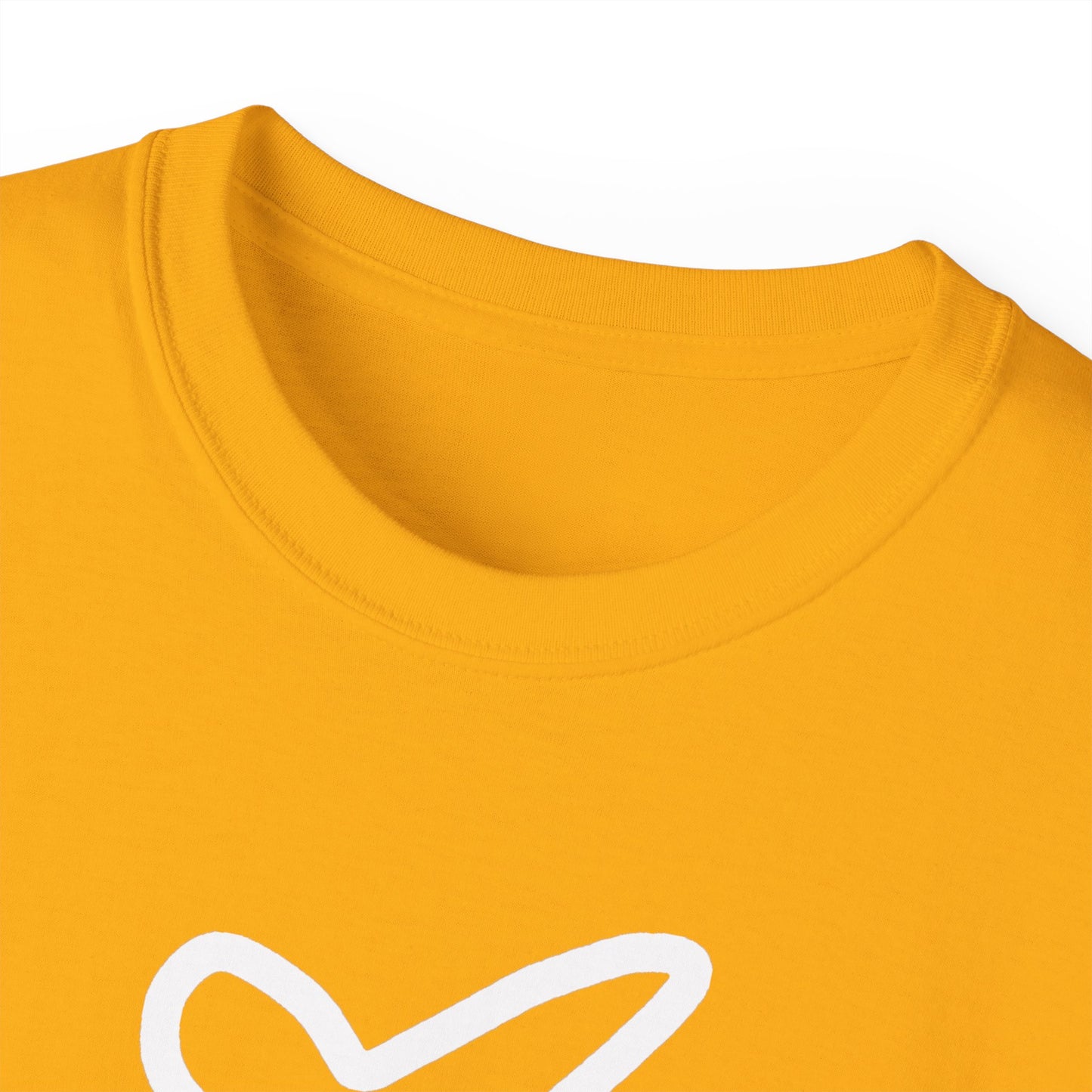 Heart Unisex Softstyle T-Shirt — 100% Ring-Spun Cotton