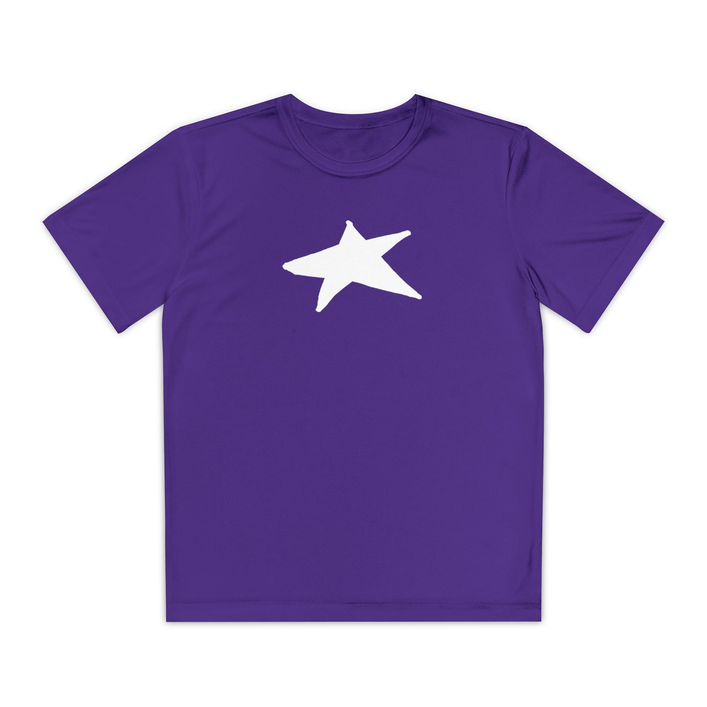 Star Youth Competitor Tee - Lightweight Athletic T-Shirt for Active Kids