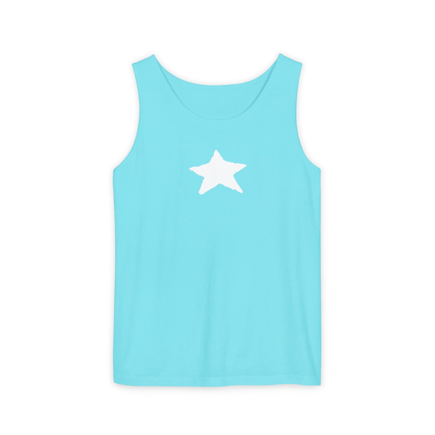 Star Unisex Garment-Dyed Tank Top — 100% Ring-Spun US Cotton