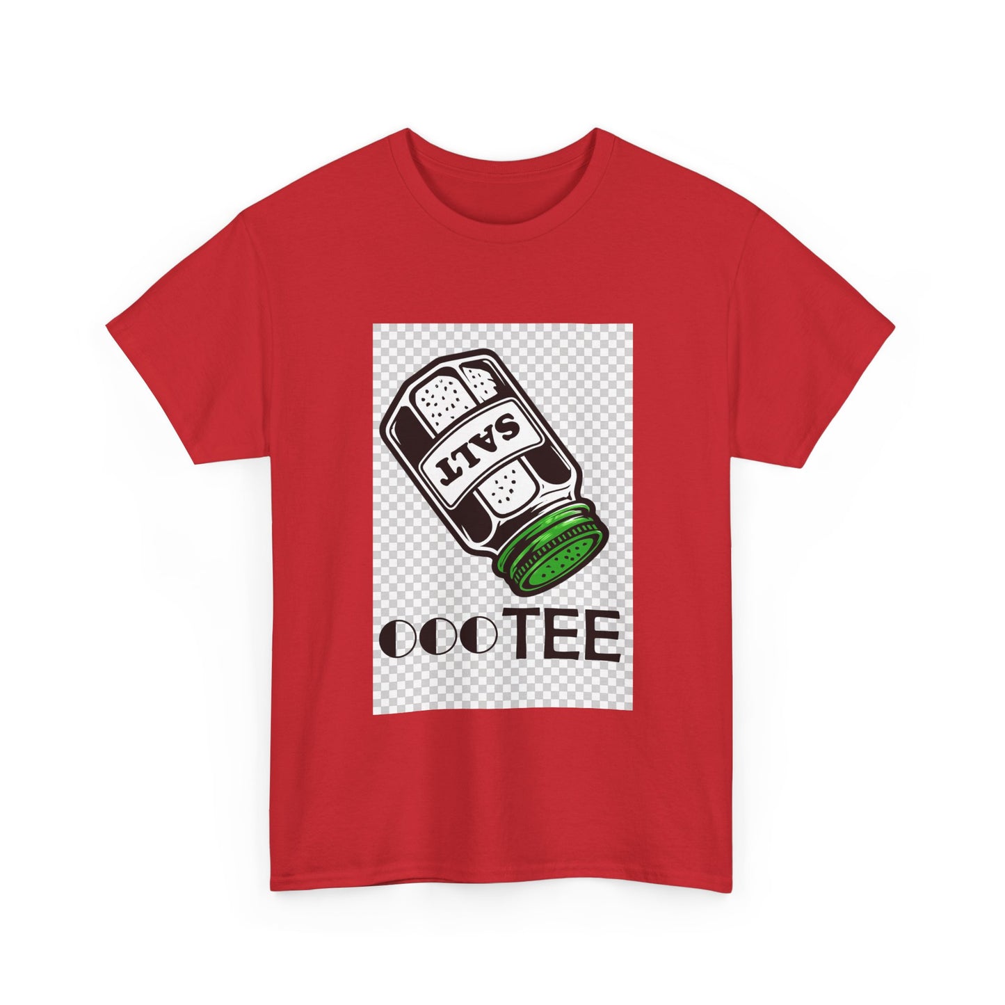 Salt TEE Shirt — Unisex Heavy Cotton Tee, Smooth Print Surface