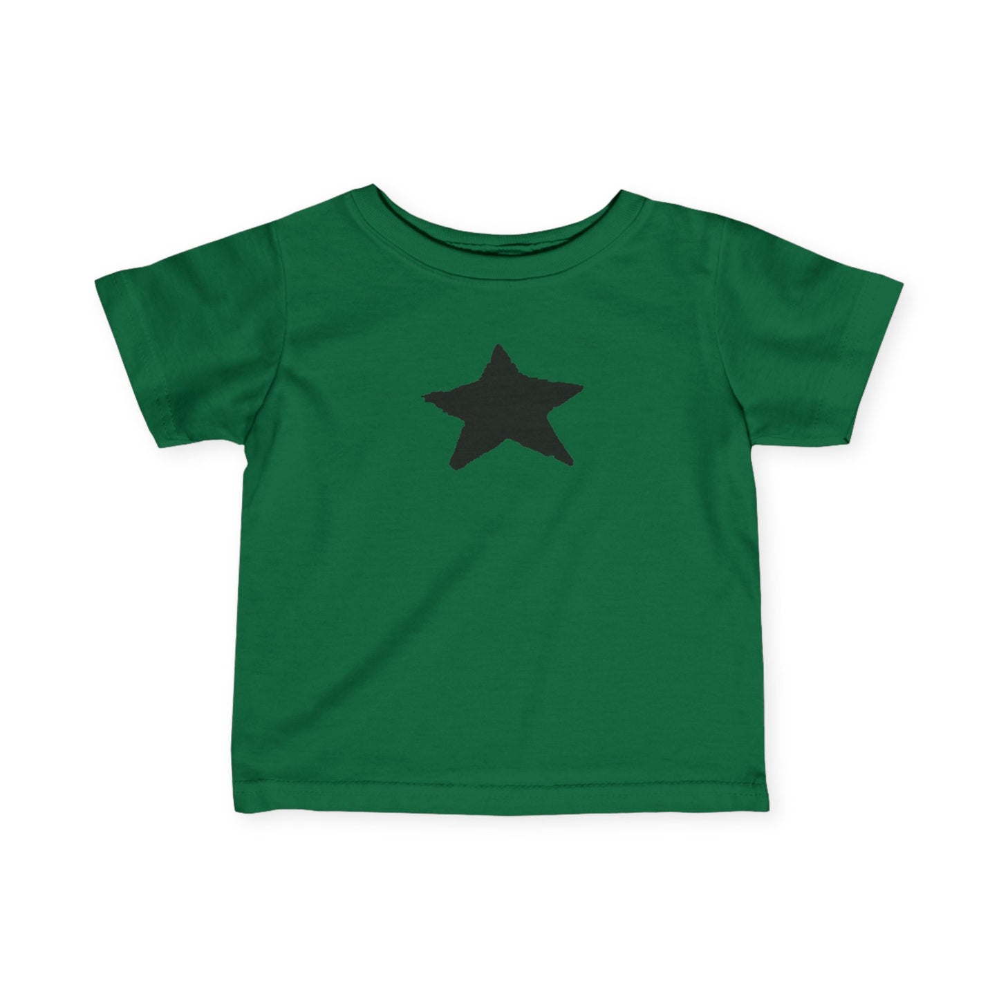 Cute Star Infant Fine Jersey Tee - Soft Cotton Baby T-Shirt