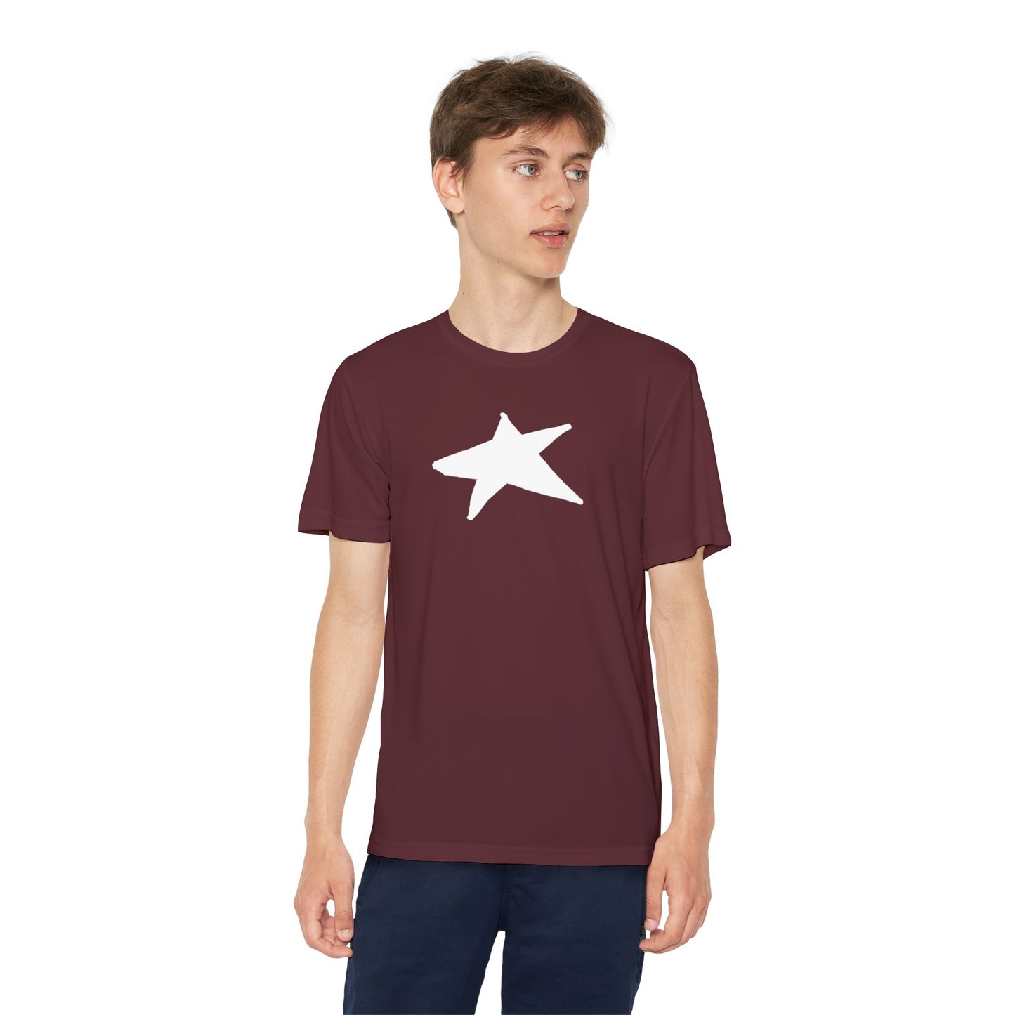 Star Youth Competitor Tee - Lightweight Athletic T-Shirt for Active Kids