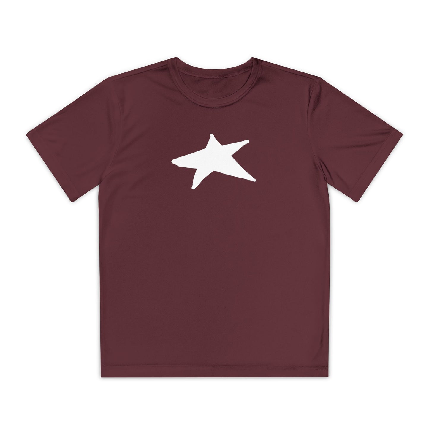 Star Youth Competitor Tee - Lightweight Athletic T-Shirt for Active Kids