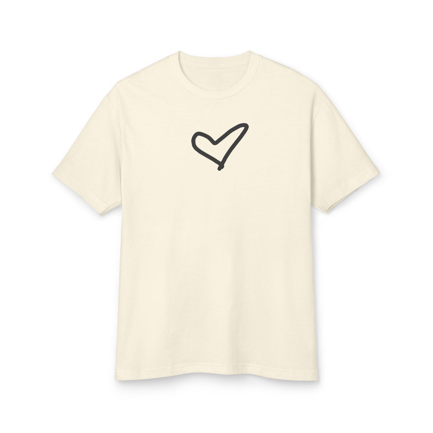 Unisex Heart Ultra Cotton Tee — Garment-Dyed Heavy Cotton