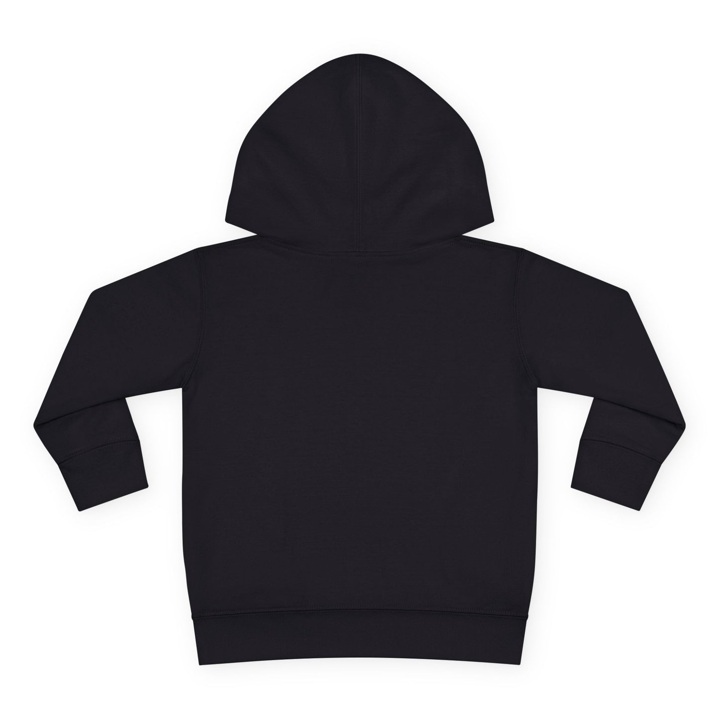Bright Orange Toddler Fleece Hoodie with Star Design