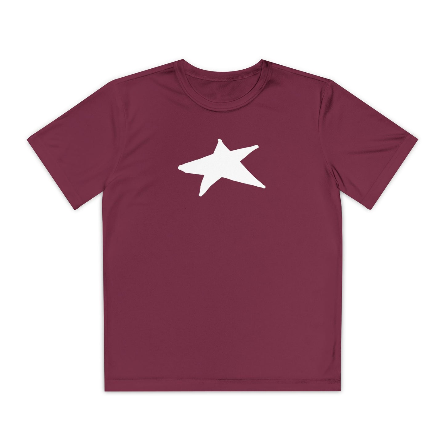 Star Youth Competitor Tee - Lightweight Athletic T-Shirt for Active Kids