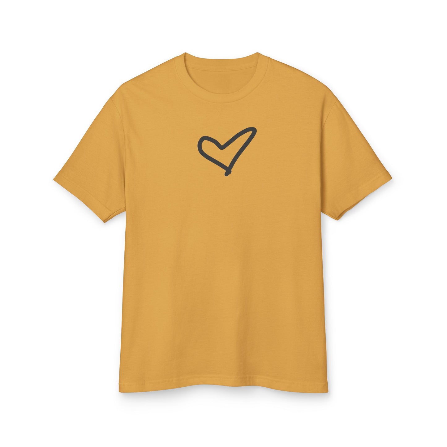 Unisex Heart Ultra Cotton Tee — Garment-Dyed Heavy Cotton