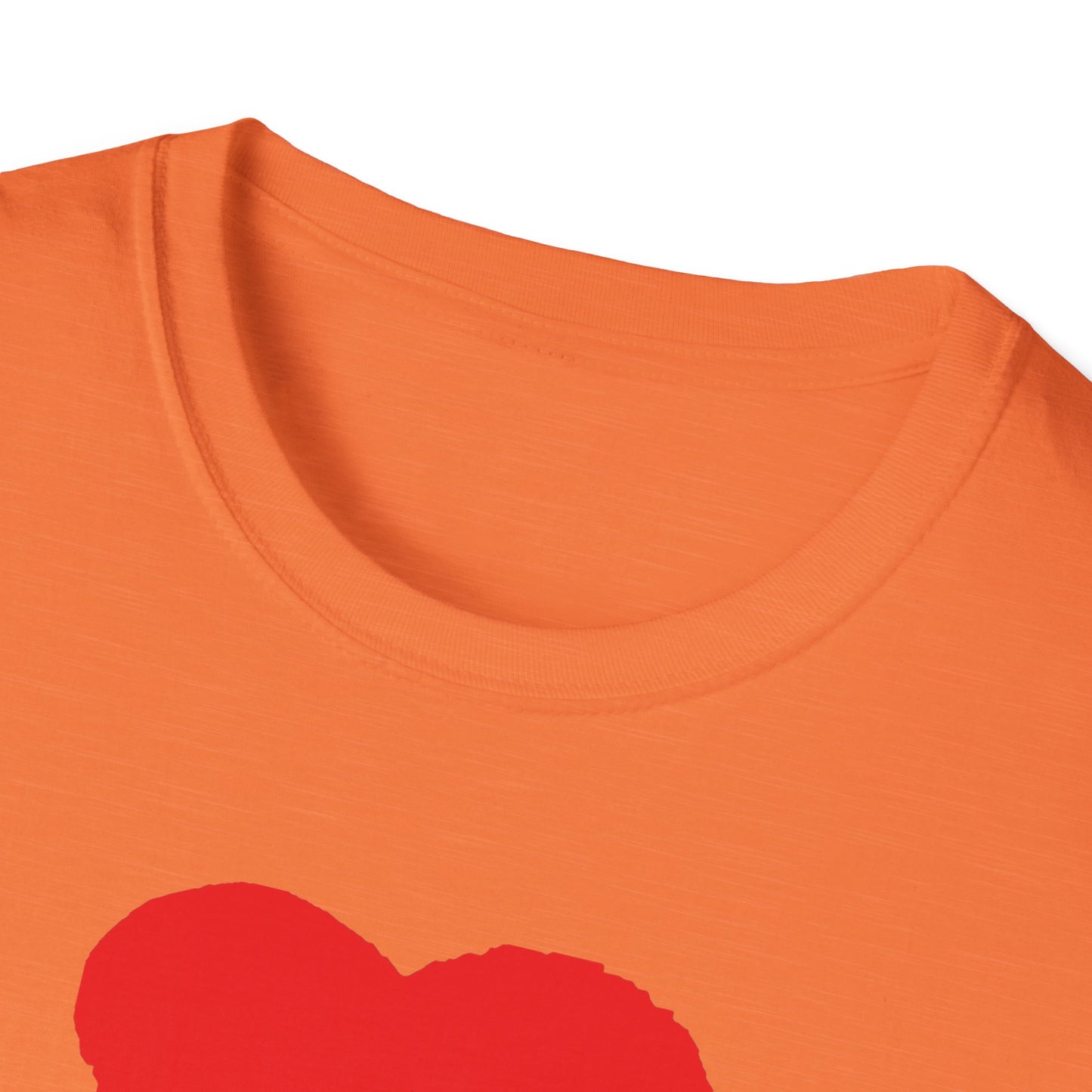Heart Unisex Softstyle T-Shirt — 100% Ring-Spun Cotton