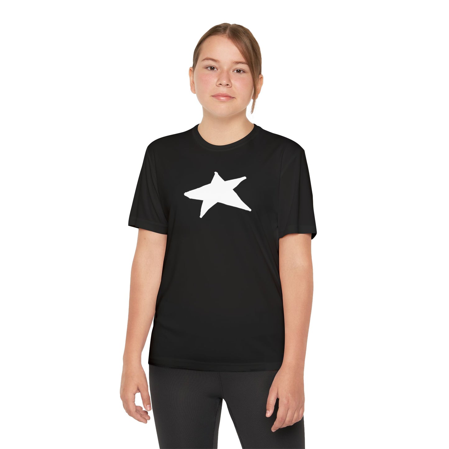 Star Youth Competitor Tee - Lightweight Athletic T-Shirt for Active Kids