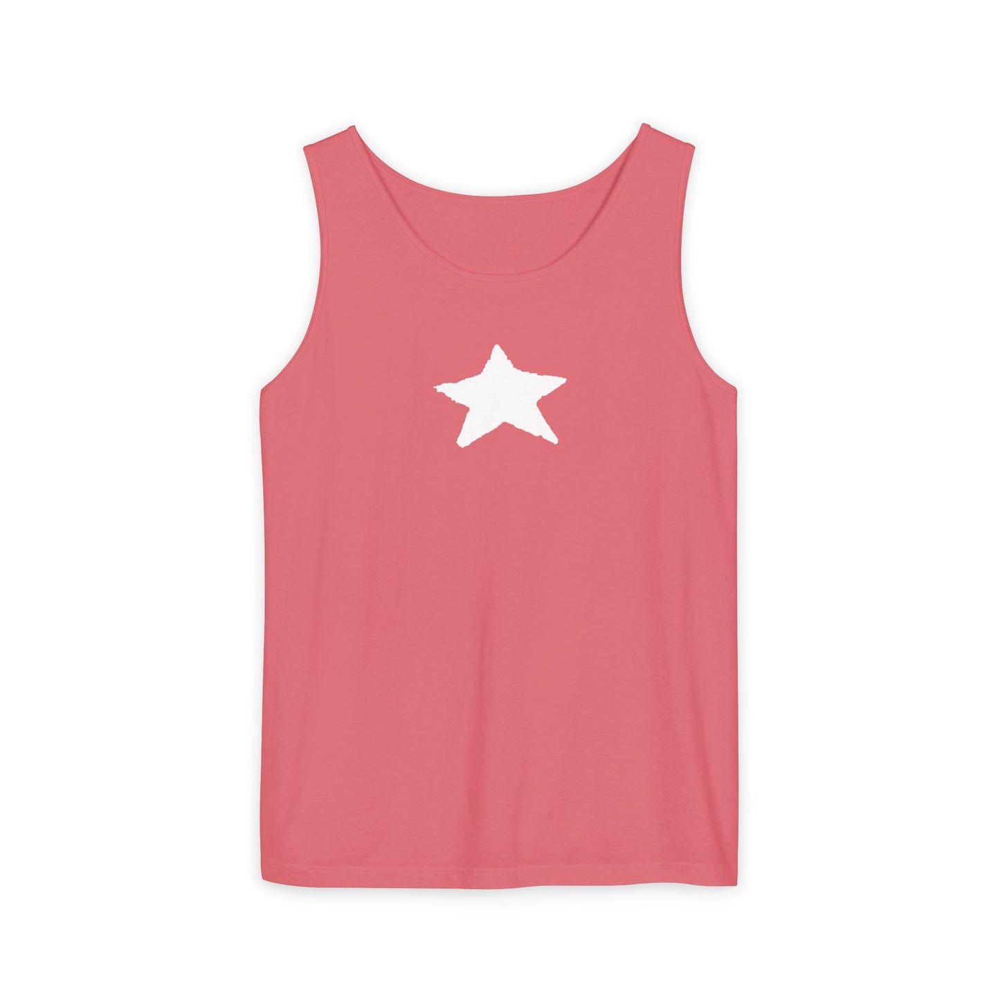 Star Unisex Garment-Dyed Tank Top — 100% Ring-Spun US Cotton