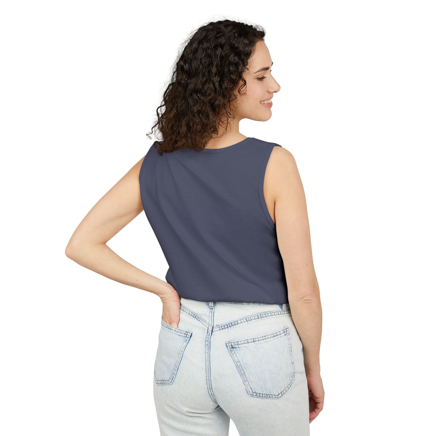 Star Unisex Garment-Dyed Tank Top — 100% Ring-Spun US Cotton