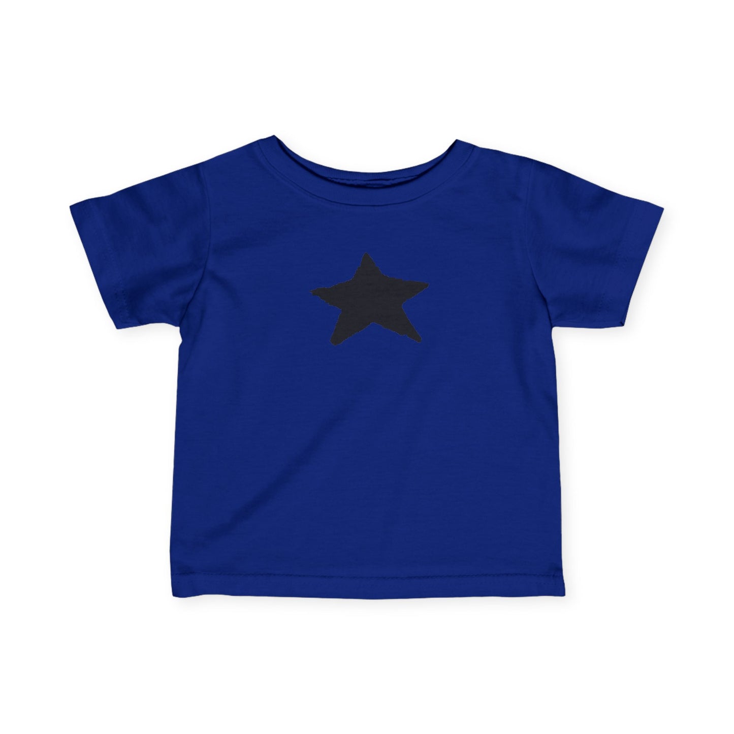 Cute Star Infant Fine Jersey Tee - Soft Cotton Baby T-Shirt