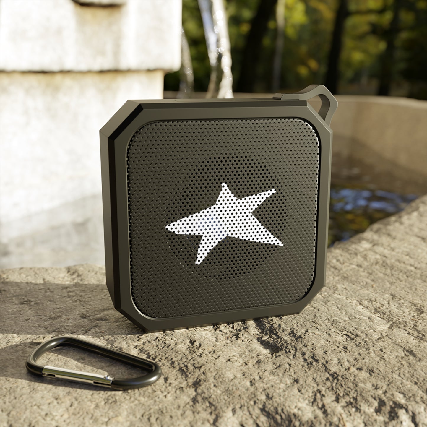 Outdoor Bluetooth Speaker with Star Design – Perfect for Camping and Adventures