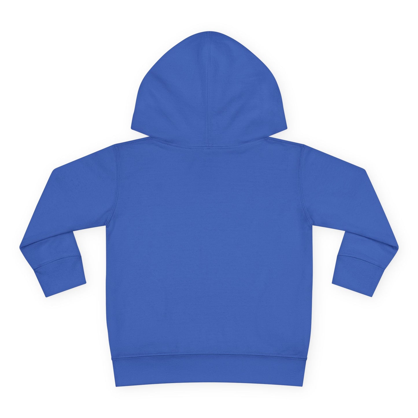 Bright Orange Toddler Fleece Hoodie with Star Design
