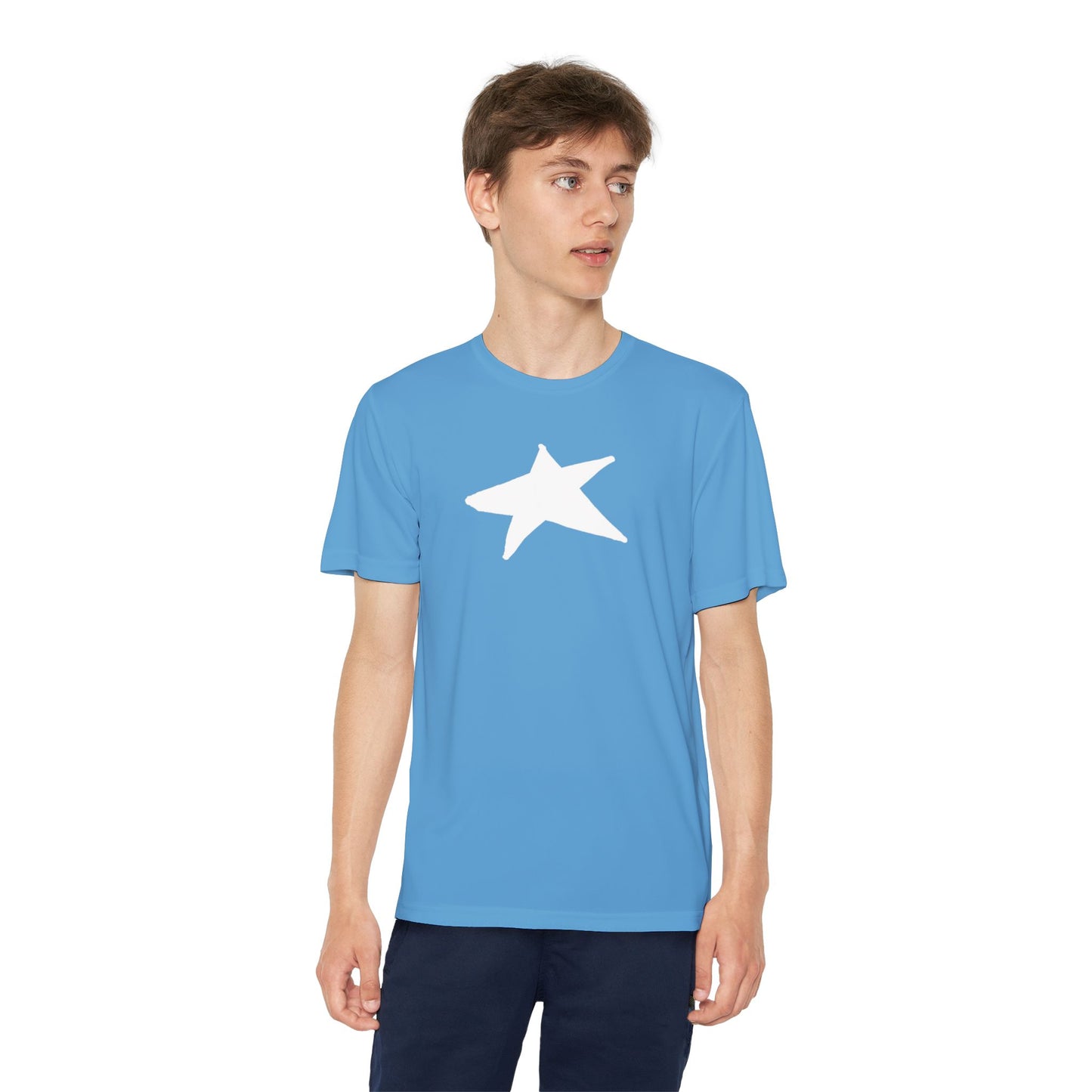 Star Youth Competitor Tee - Lightweight Athletic T-Shirt for Active Kids