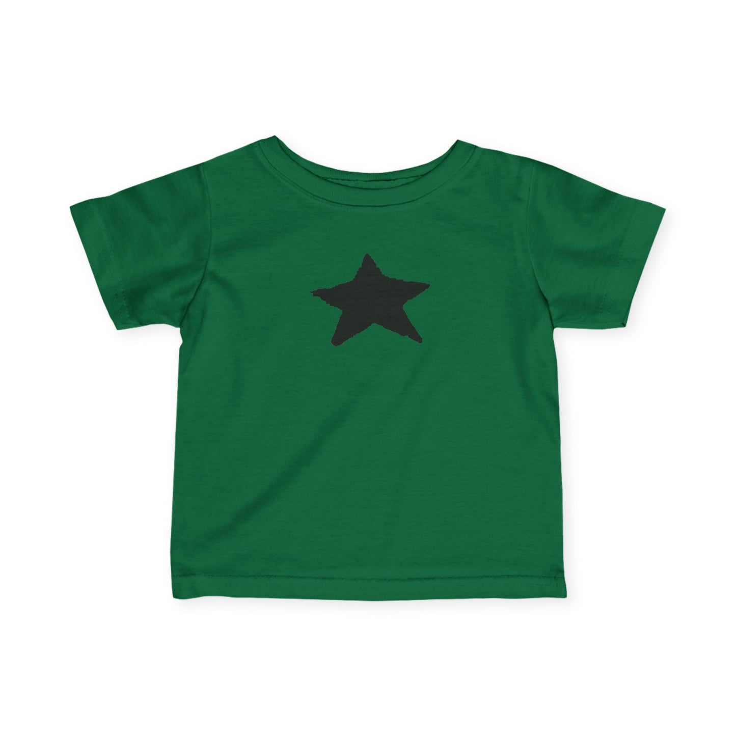 Cute Star Infant Fine Jersey Tee — Soft Baby T-Shirt