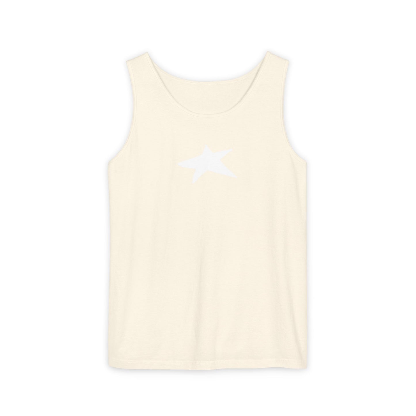 Unisex Star Garment-Dyed Tank Top — 100% Ring-Spun US Cotton