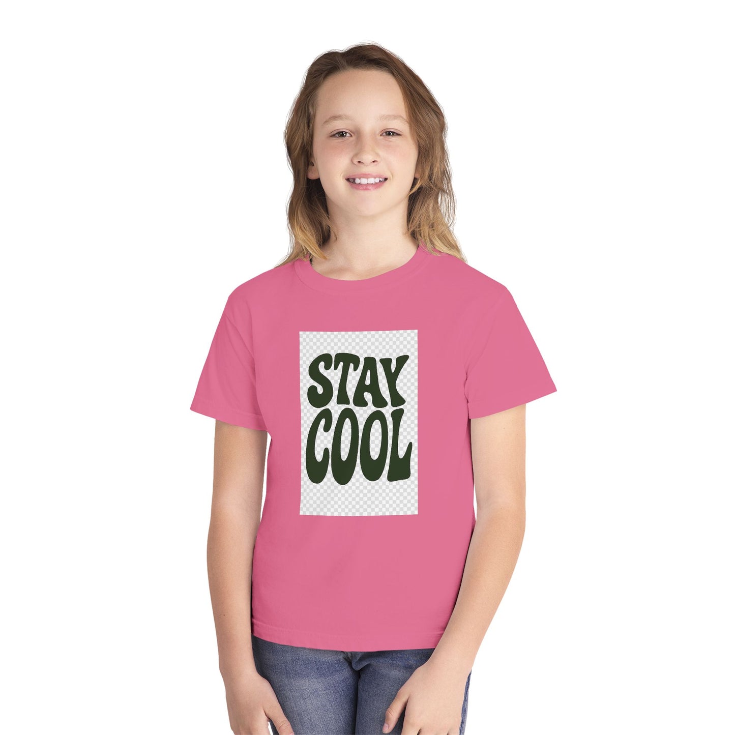 Stay Cool Youth Tee — Heavy Cotton Kids Graphic Shirt | HERARTSSSS