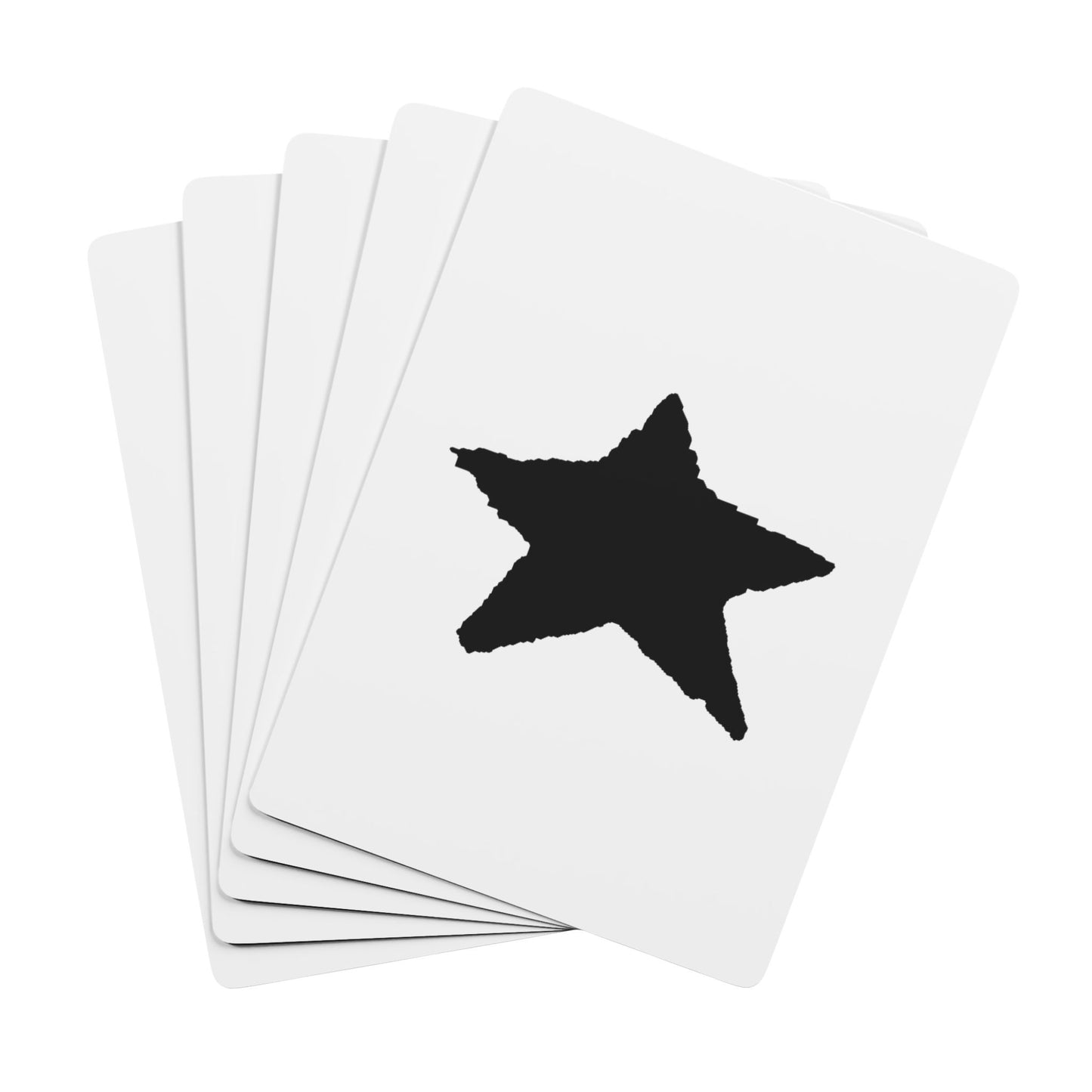 Star Design Poker Playing Cards — 52 + 2 Jokers