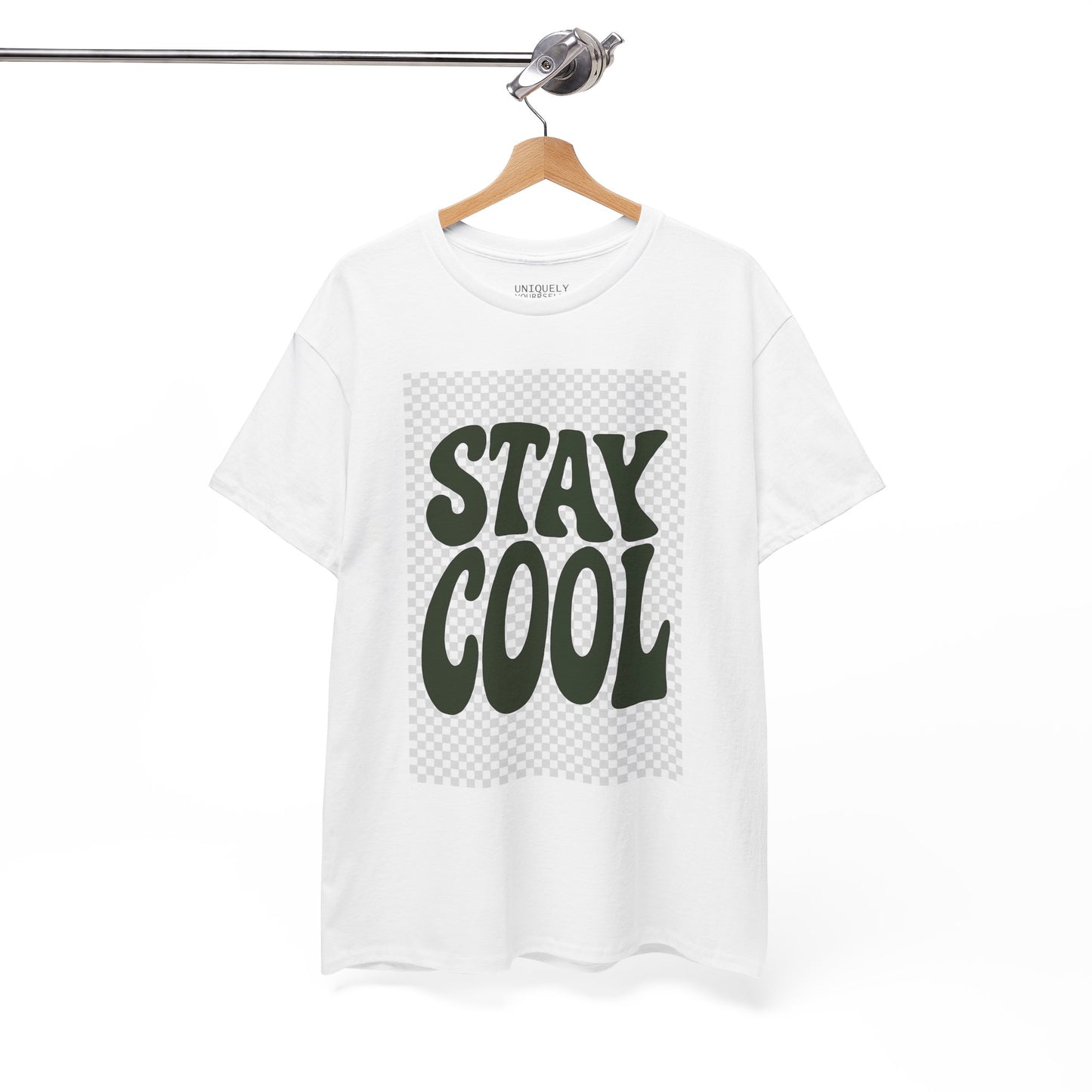 Stay Cool Unisex Tee — Heavy Cotton Graphic Shirt | UNIQUELY YOURRSELLF ®