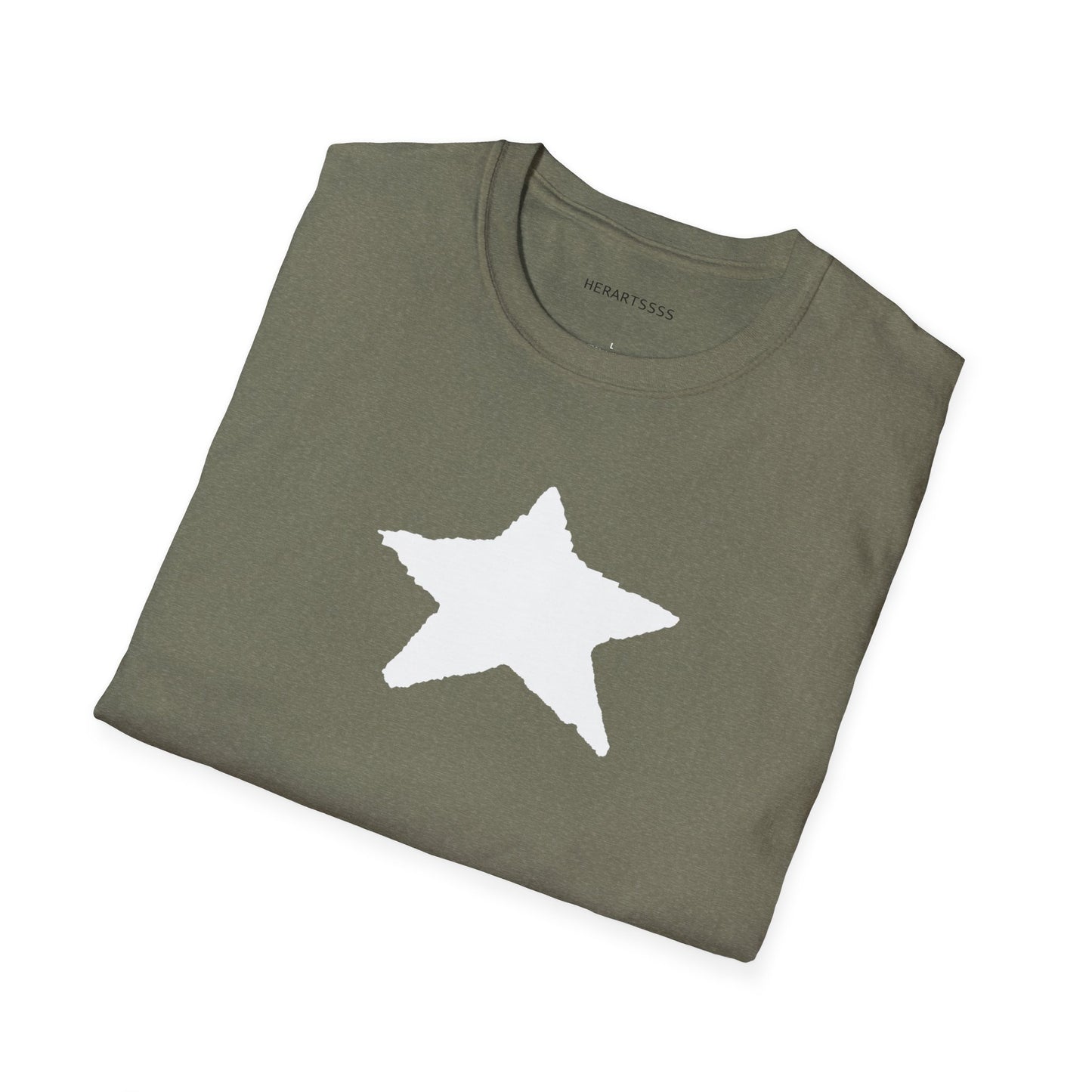 Star Unisex Softstyle T-Shirt — Lightweight 100% Ring-Spun Cotton | HERARTSSSS