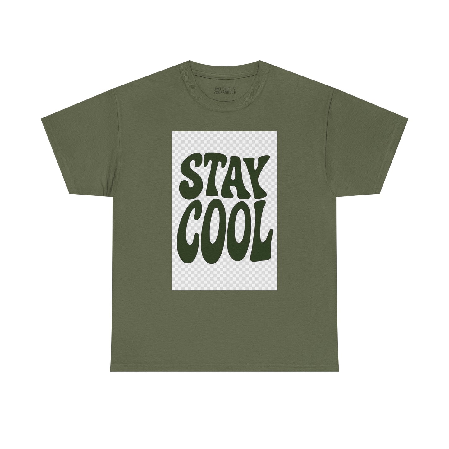 Stay Cool Unisex Tee — Heavy Cotton Graphic Shirt | UNIQUELY YOURRSELLF ®
