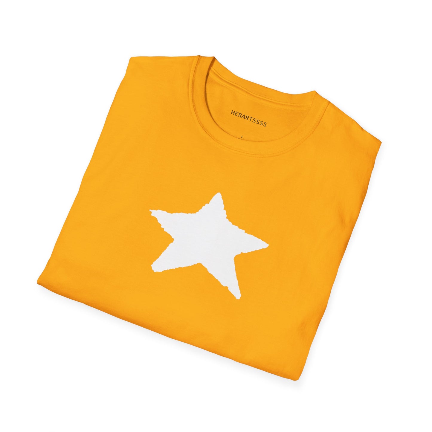 Star Unisex Softstyle T-Shirt — Lightweight 100% Ring-Spun Cotton | HERARTSSSS