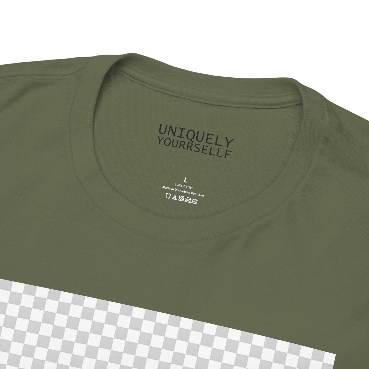 Uniquely Yourrsellf Unisex Heavy Cotton Tee – Empowerment Graphic Shirt, Everyday Comfort | UNIQUELY YOURRSELLF