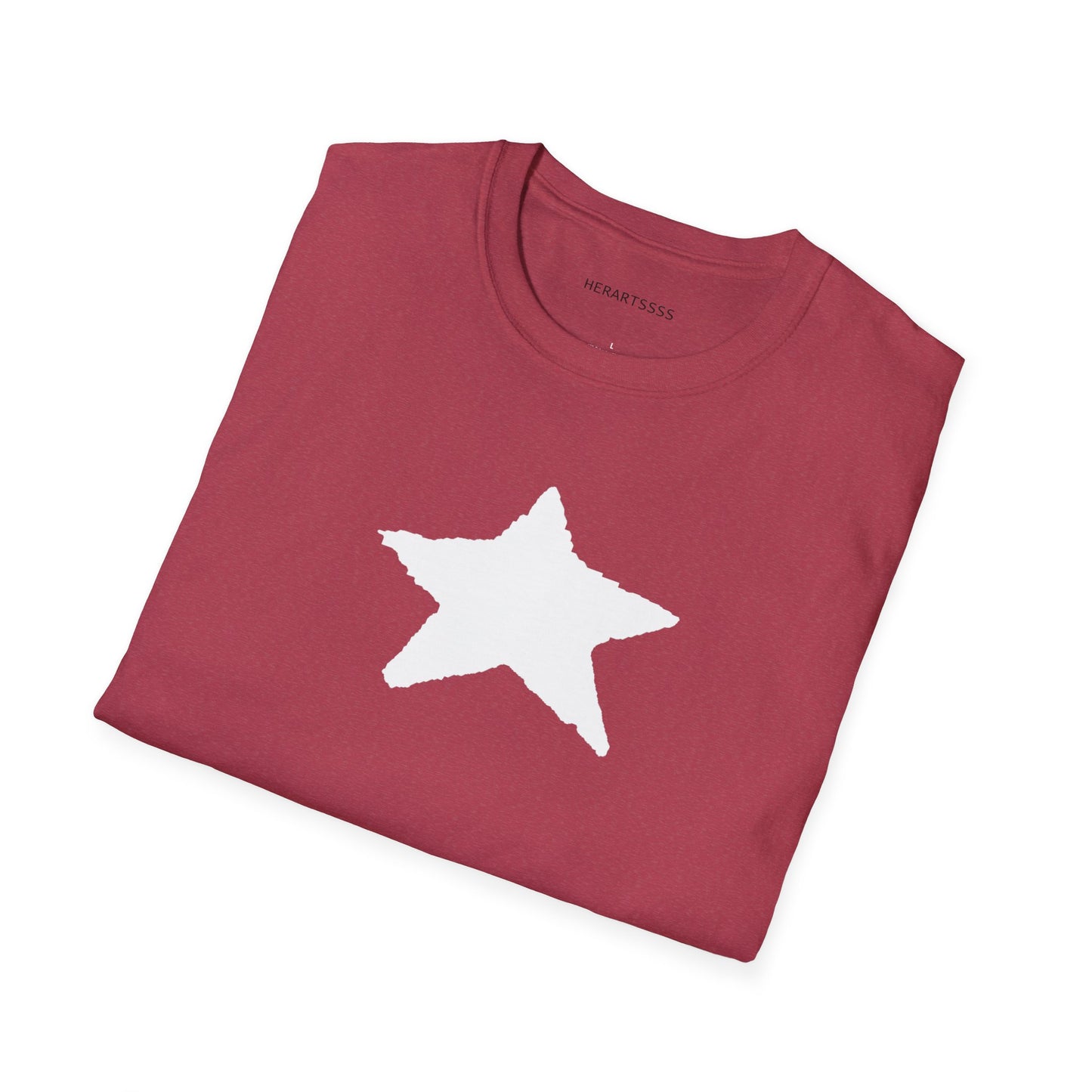 Star Unisex Softstyle T-Shirt — Lightweight 100% Ring-Spun Cotton | HERARTSSSS