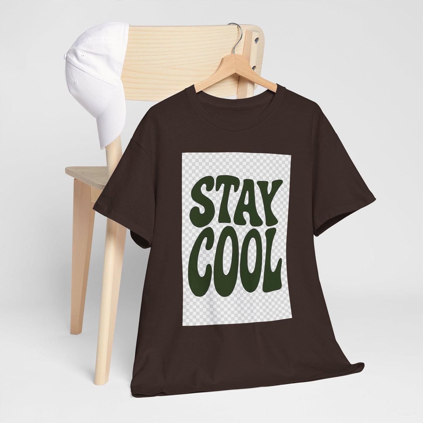 Stay Cool Unisex Tee — Heavy Cotton Graphic Shirt | HERARTSSSS