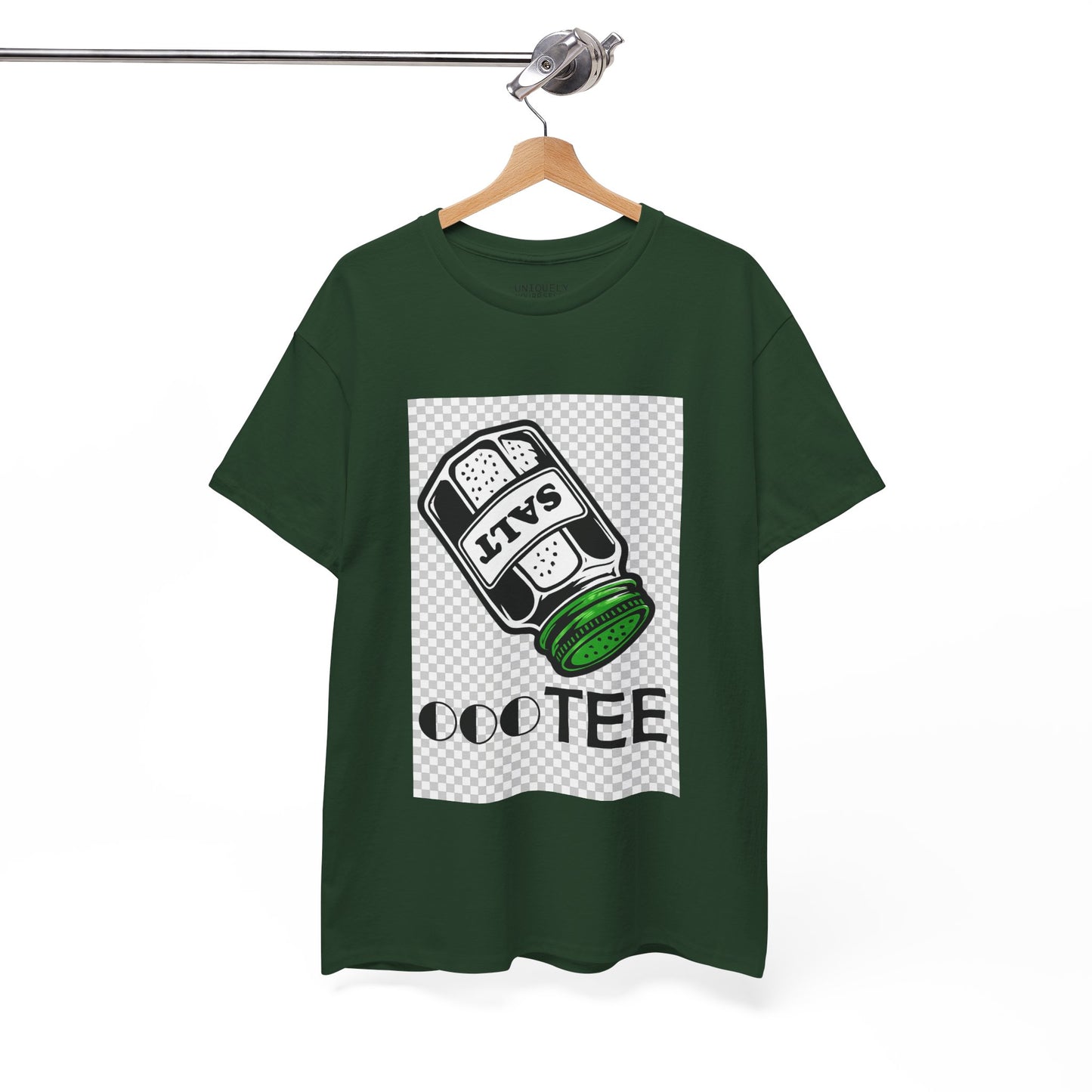Salt TEE Shirt — Unisex Heavy Cotton Tee, Smooth Print Surface | UNIQUELY YOURRSELLF
