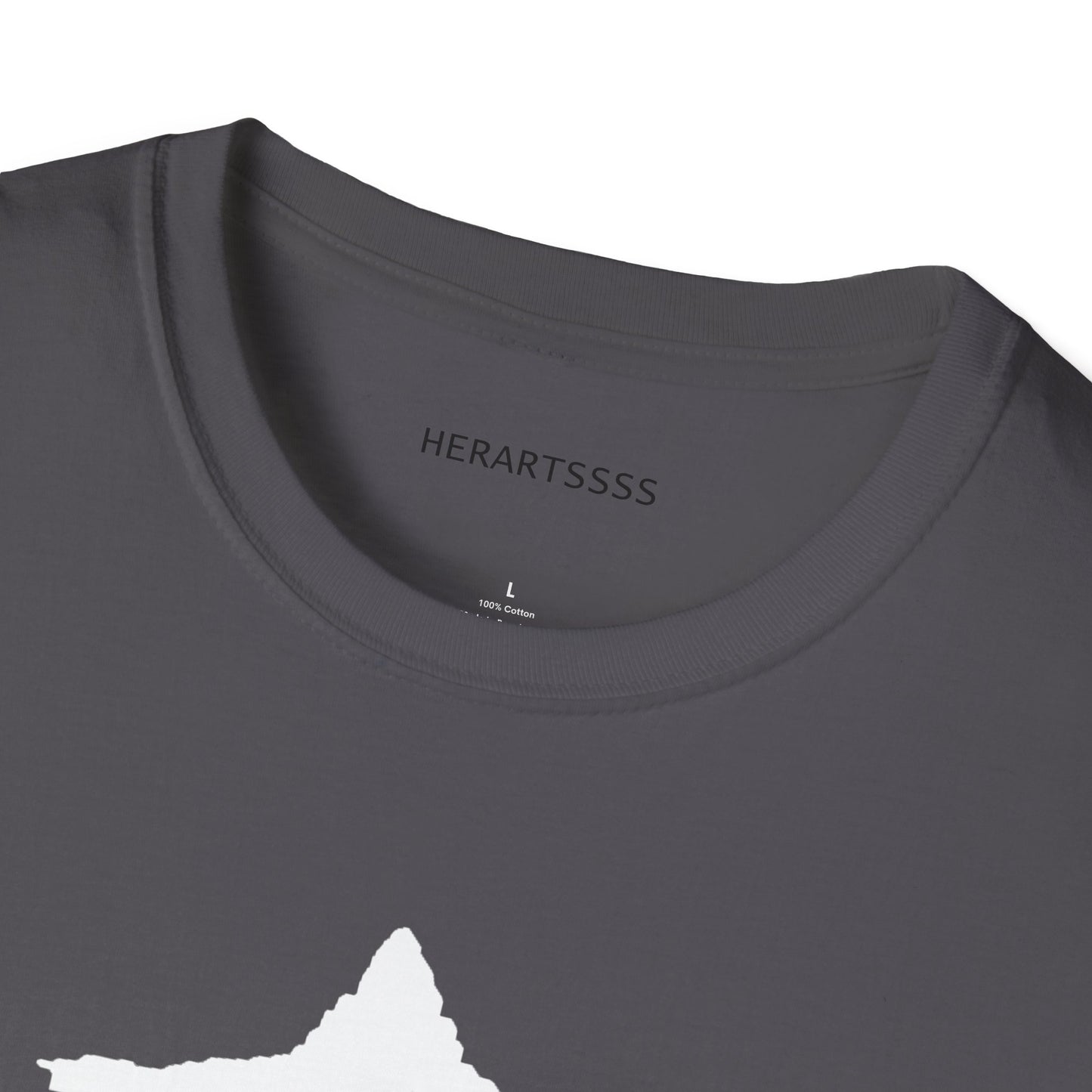 Star Unisex Softstyle T-Shirt — Lightweight 100% Ring-Spun Cotton | HERARTSSSS