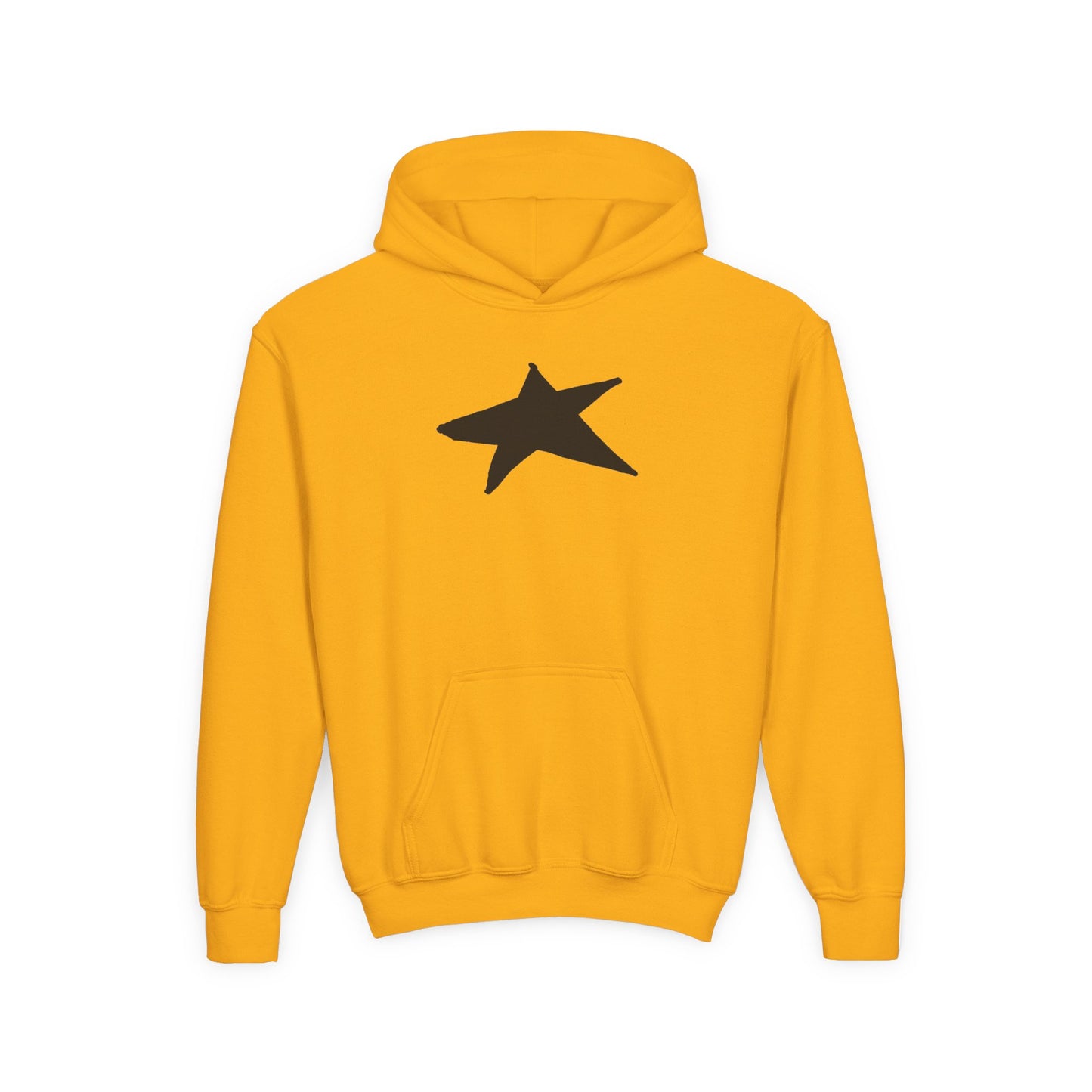 Youth Heavy Blend Hooded Sweatshirt — Cozy Kangaroo Pocket (50/50)