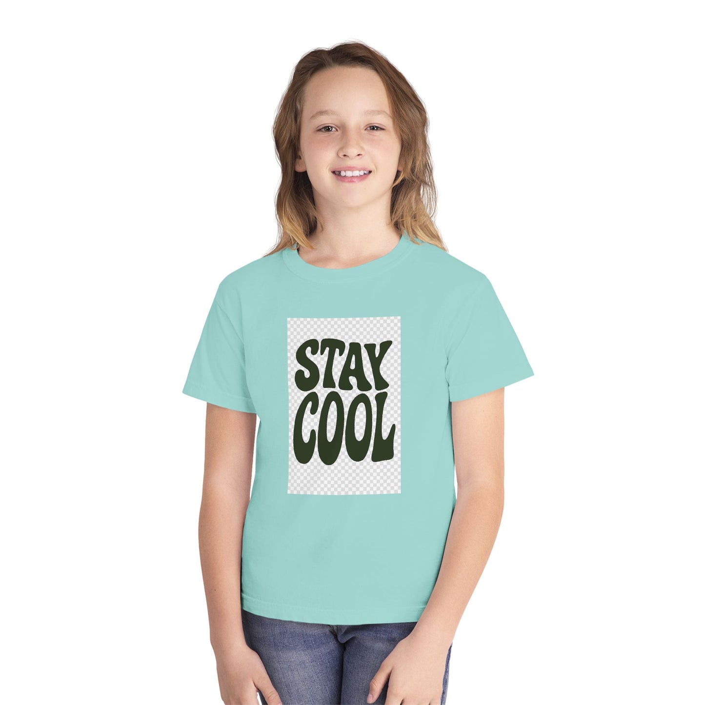 Stay Cool Youth Tee — Heavy Cotton Kids Graphic Shirt | HERARTSSSS